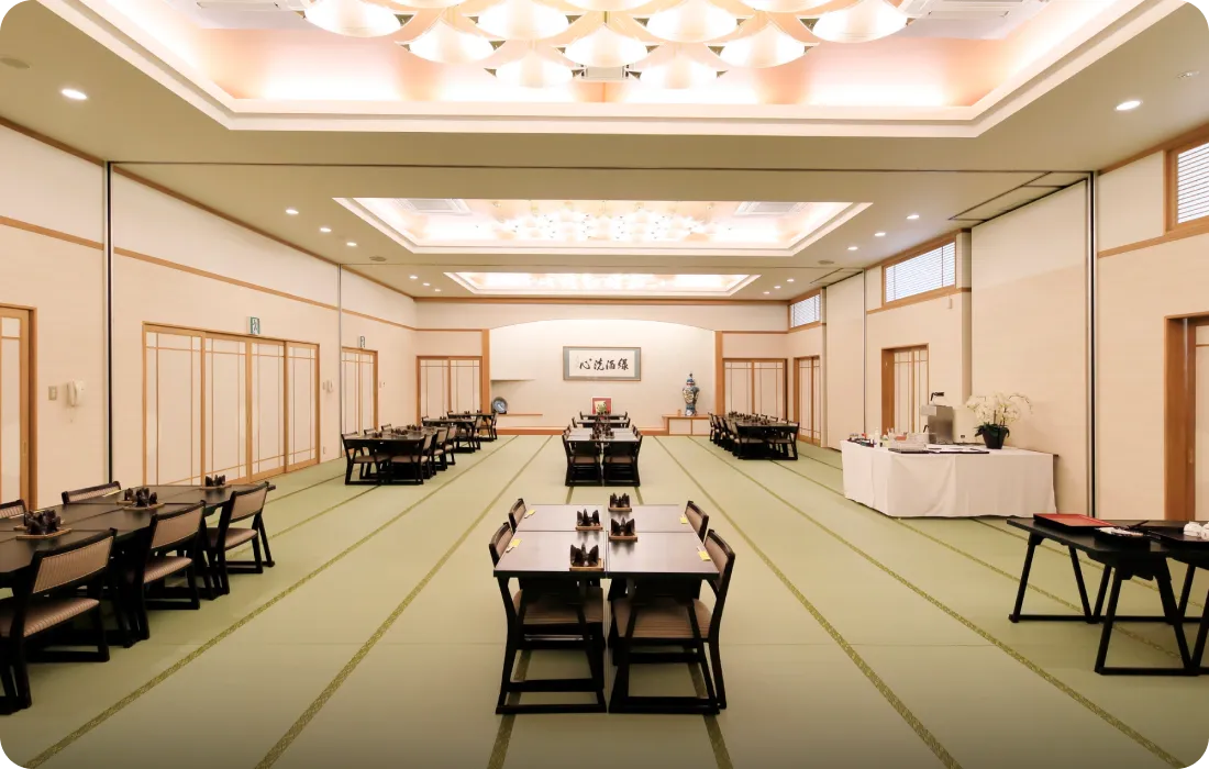 お食事会場