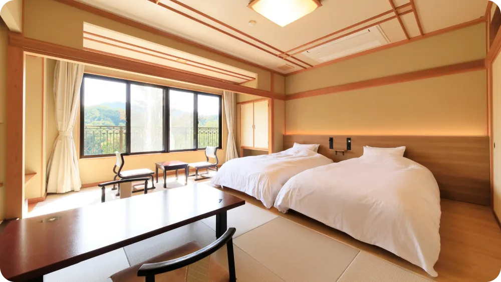 19.8 m² / Beds Japanese-Western Room