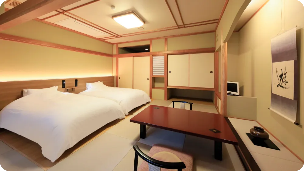 19.8 m² / Beds Japanese-Western Room