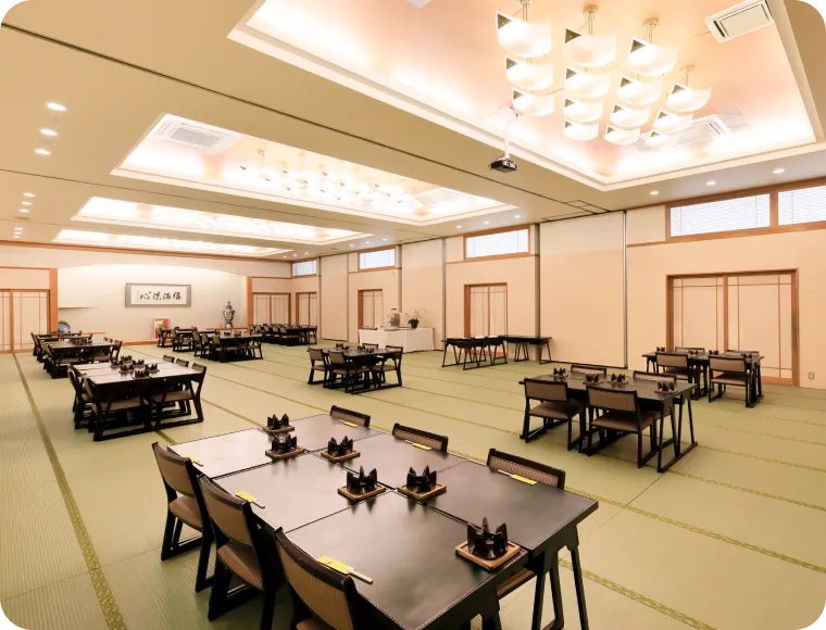 大広間「夕月」