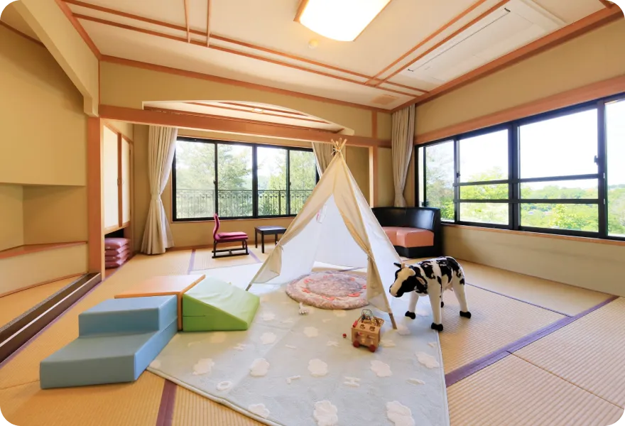 ウェルカムベビー認定客室 内装