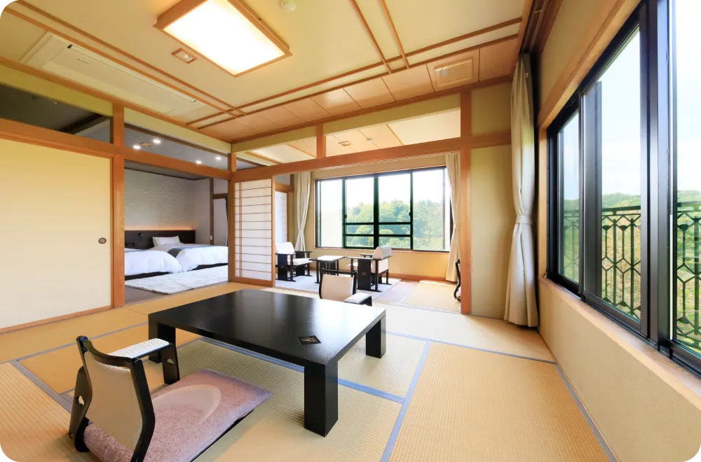 和室10畳＋6畳＋広縁3畳 特別和洋室