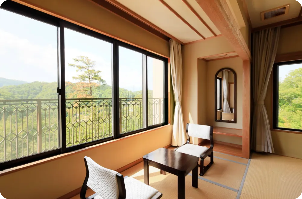 10畳＋広縁2畳／バス・トイレ付 和室