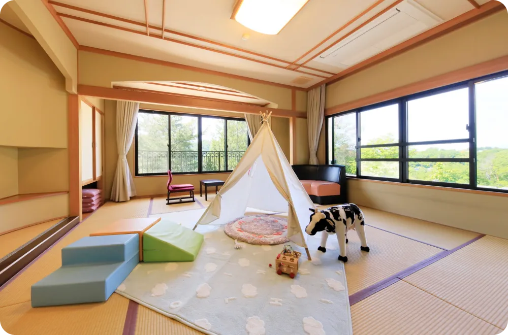 和室10畳＋広縁2畳／トイレ付 ウェルカムベビー認定客室